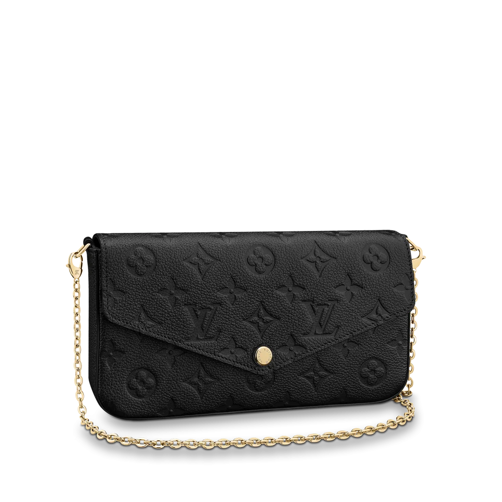 Louis Vuitton Felicie Pochette Black M64064
