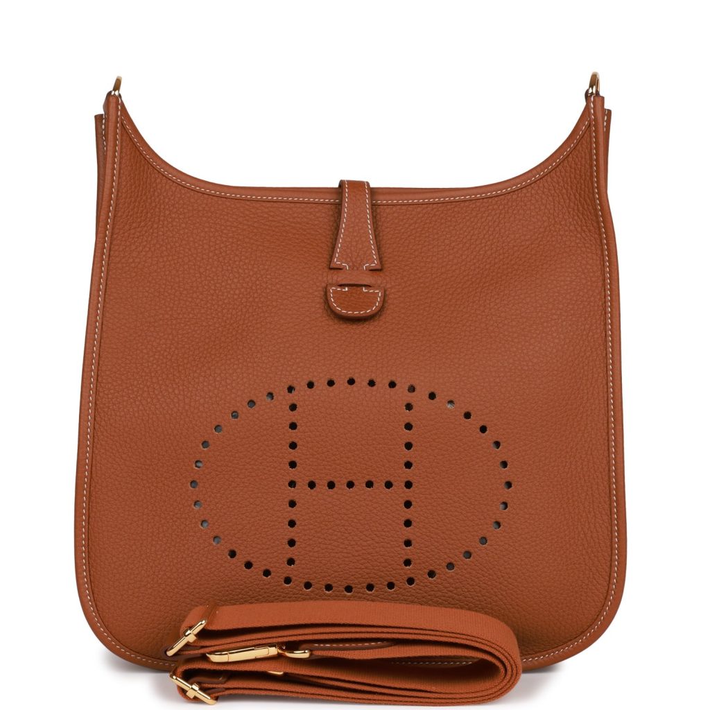 Hermes Evelyne Iii Pm Gold Clemence Gold Hardware