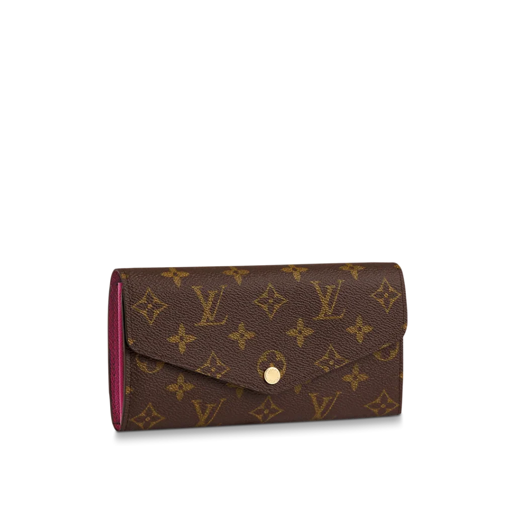 Louis Vuitton Sarah Wallet Fuchsia Pink 19Cm M62234