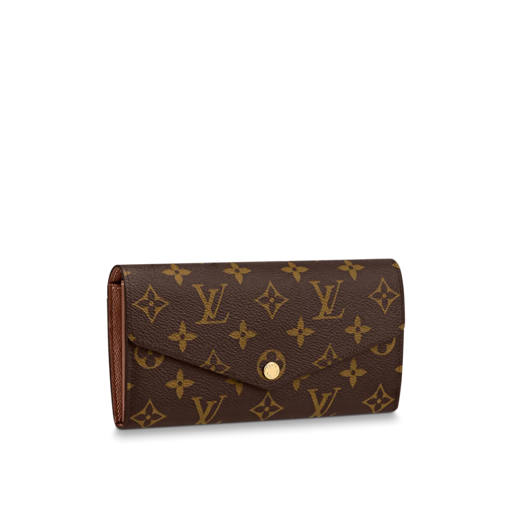 Louis Vuitton Monogram Sarah Wallet 19Cm Brown M60531