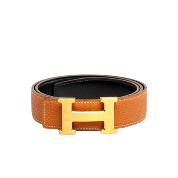 Hermes Bicolor H Buckle Reversible Belt