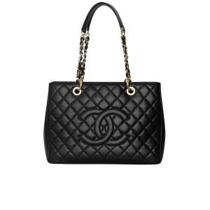 Chanel Bolsa Grand Tote Black 33Cm