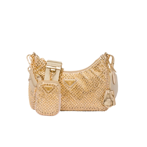 Prada Canapa Tote Canvas Bag In Beige 29Cm