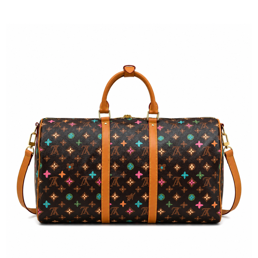 Louis Vuitton Keepall Bandouliere Monogram Craggy Chocolate 50Cm M24901