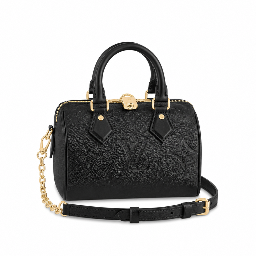 Louis Vuitton Speedy Bandouliere 20 Black M58953