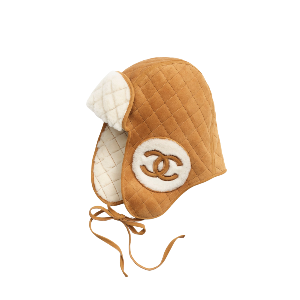Chanel Lambskin Beige Hat