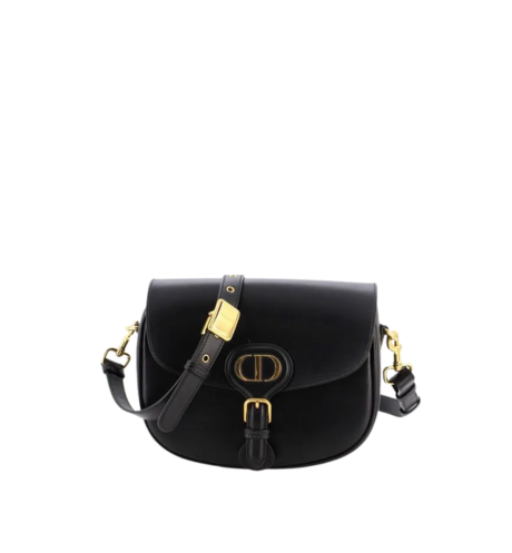 Dior Medium Bobby Bag Black Box Calfskin