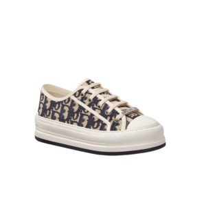 Dior Walk'N'Dior Platform Sneaker Deep Blue Kck385Obe S56B