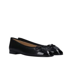 Chanel Flat Black Sandals G02819 Y01552 94305