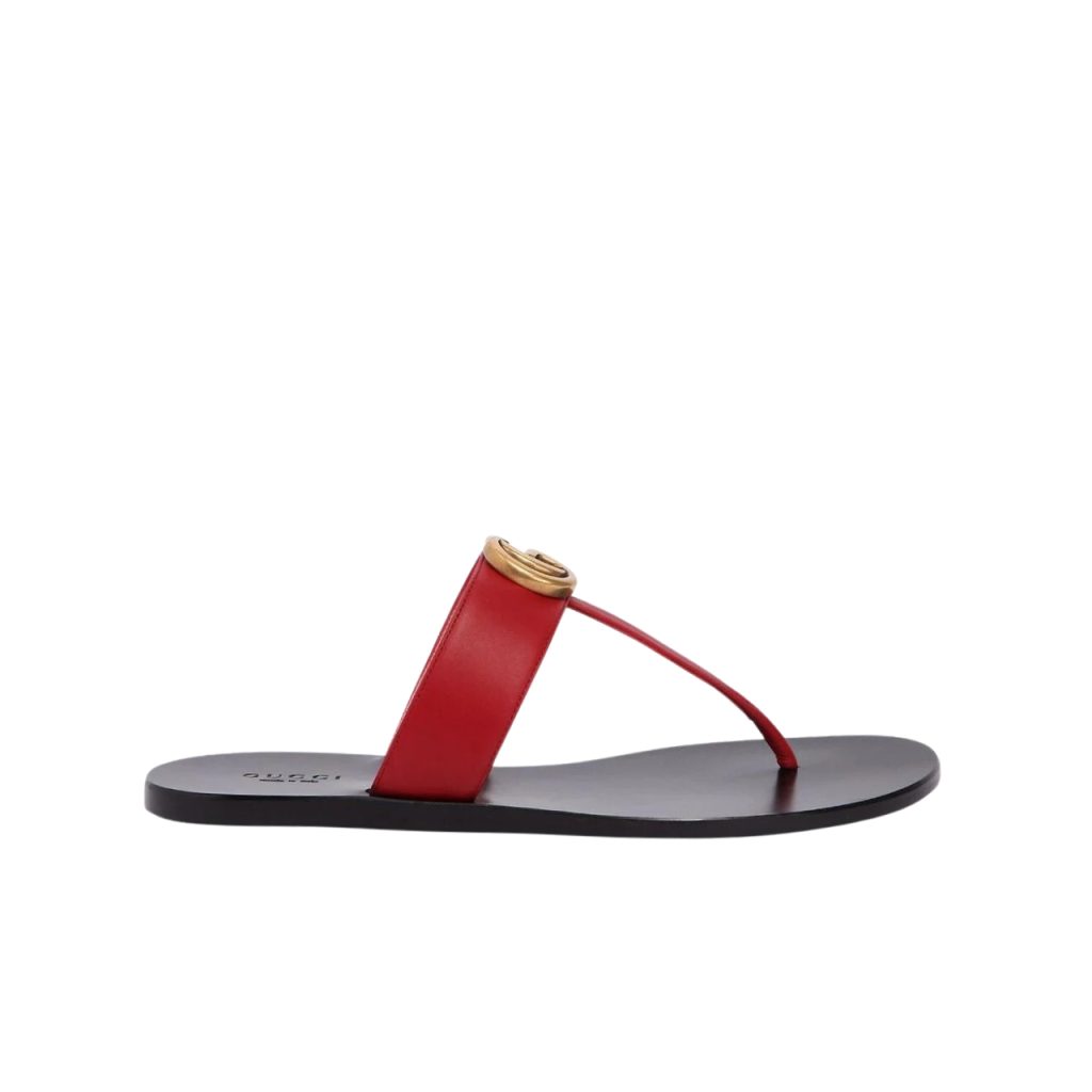 Gucci Double G Sandal Black 771578 Bko00 1000 – 35 Eu 4 Us 23 Cm 9 In