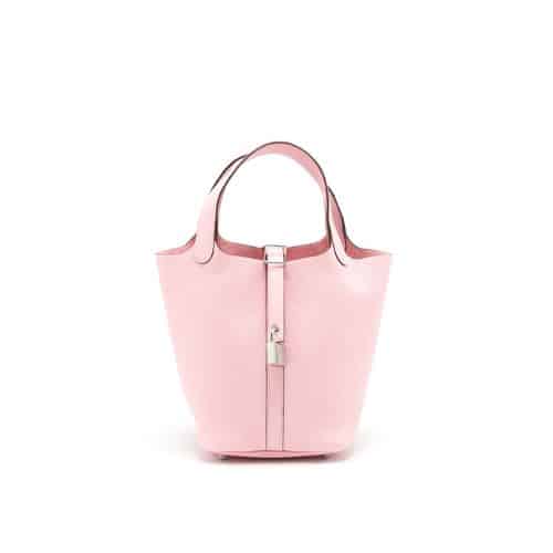 Hermes Picotin 18cm Rose Sakura