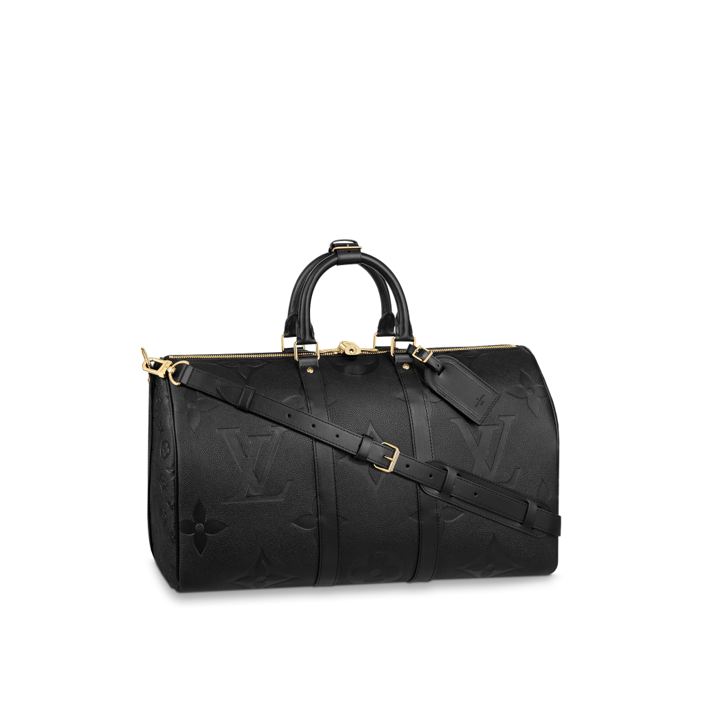 Louis Vuitton Keepall Bandouliere 50 Black M45532