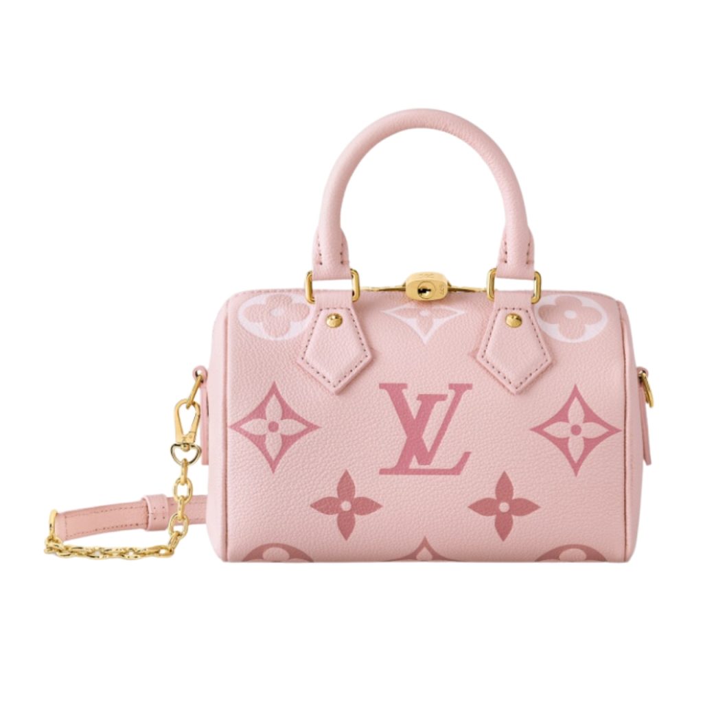 Louis Vuitton Speedy Bandouli?re 20 Pink 20Cm