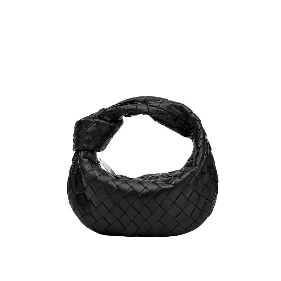 Bottega Veneta Women Mini Jodie Bag Black