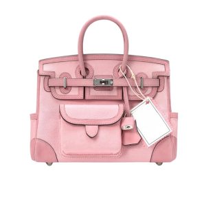 Hermes Birkin 25 Cargo Travel Bag Pink 25cm