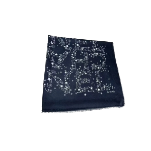 Chanel Silk Scarf With Logo