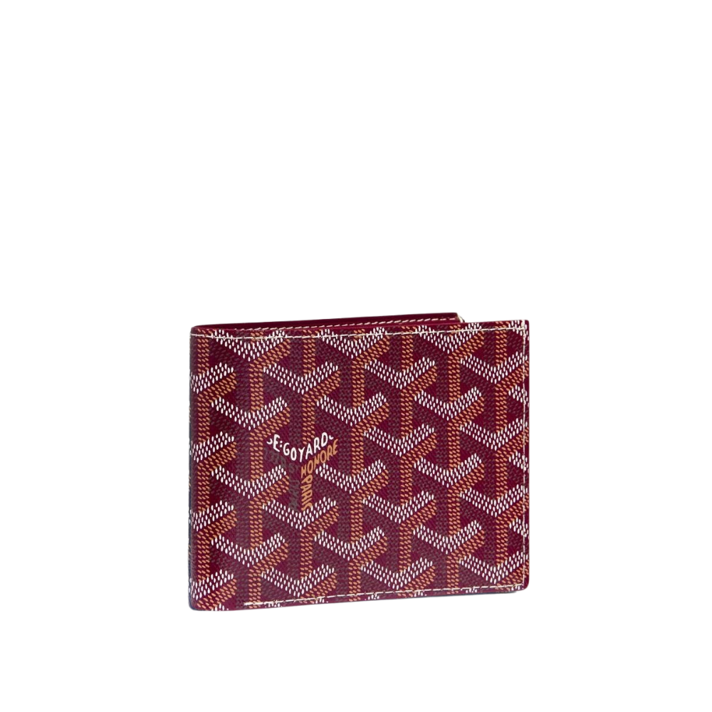 Goyard Victoire Wallet In Burgundy