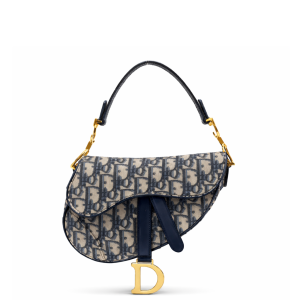Dior Oblique Saddle Strap Bag