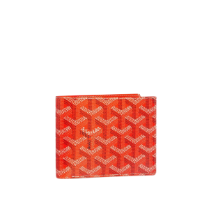 Goyard Victoire Wallet In Orange