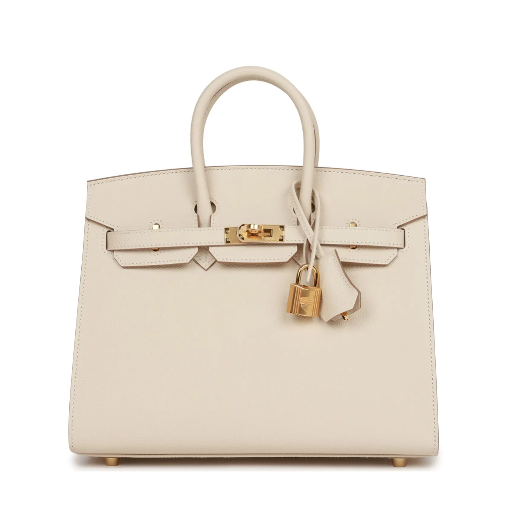Hermes Birkin Sellier 30 Craie Epsom Gold Hardware