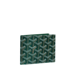 Goyard Victoire Wallet In Green