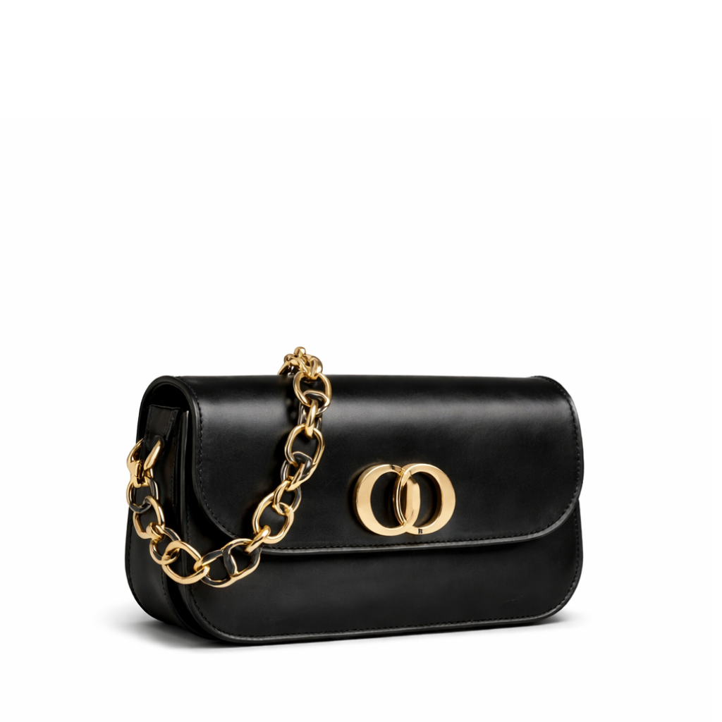 Dior 30 Montaigne Avenue Bag Black Box Calfskin