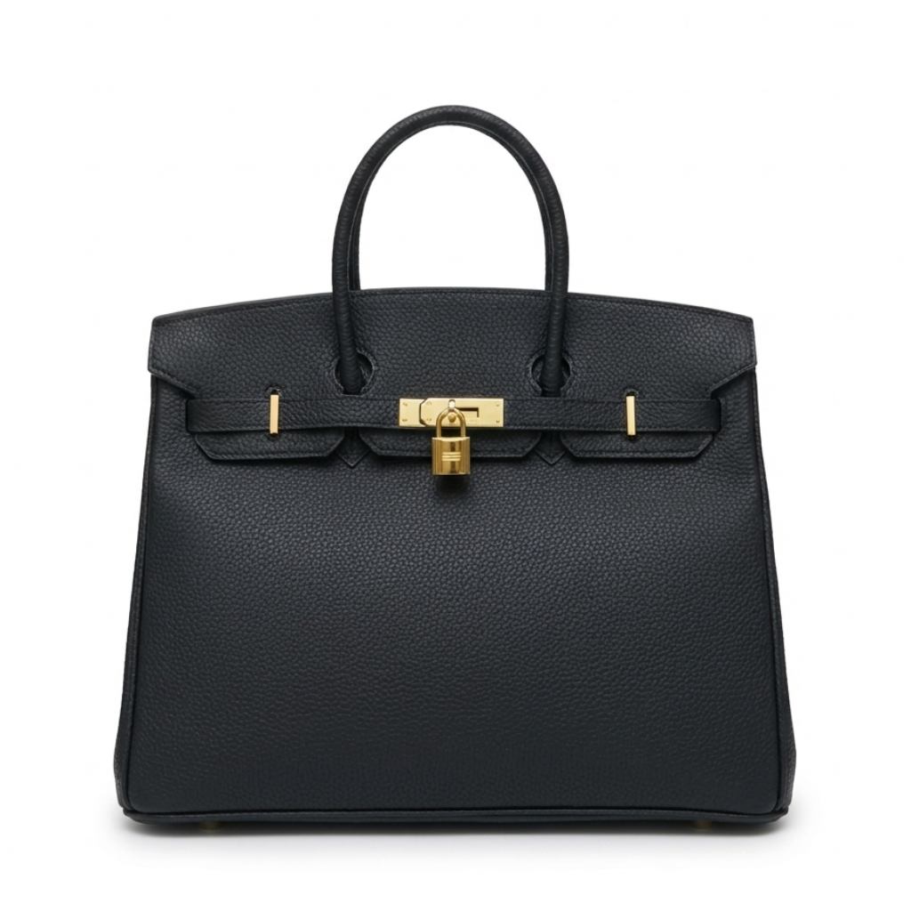 Hermes Birkin 40 Black Togo Gold Hardware
