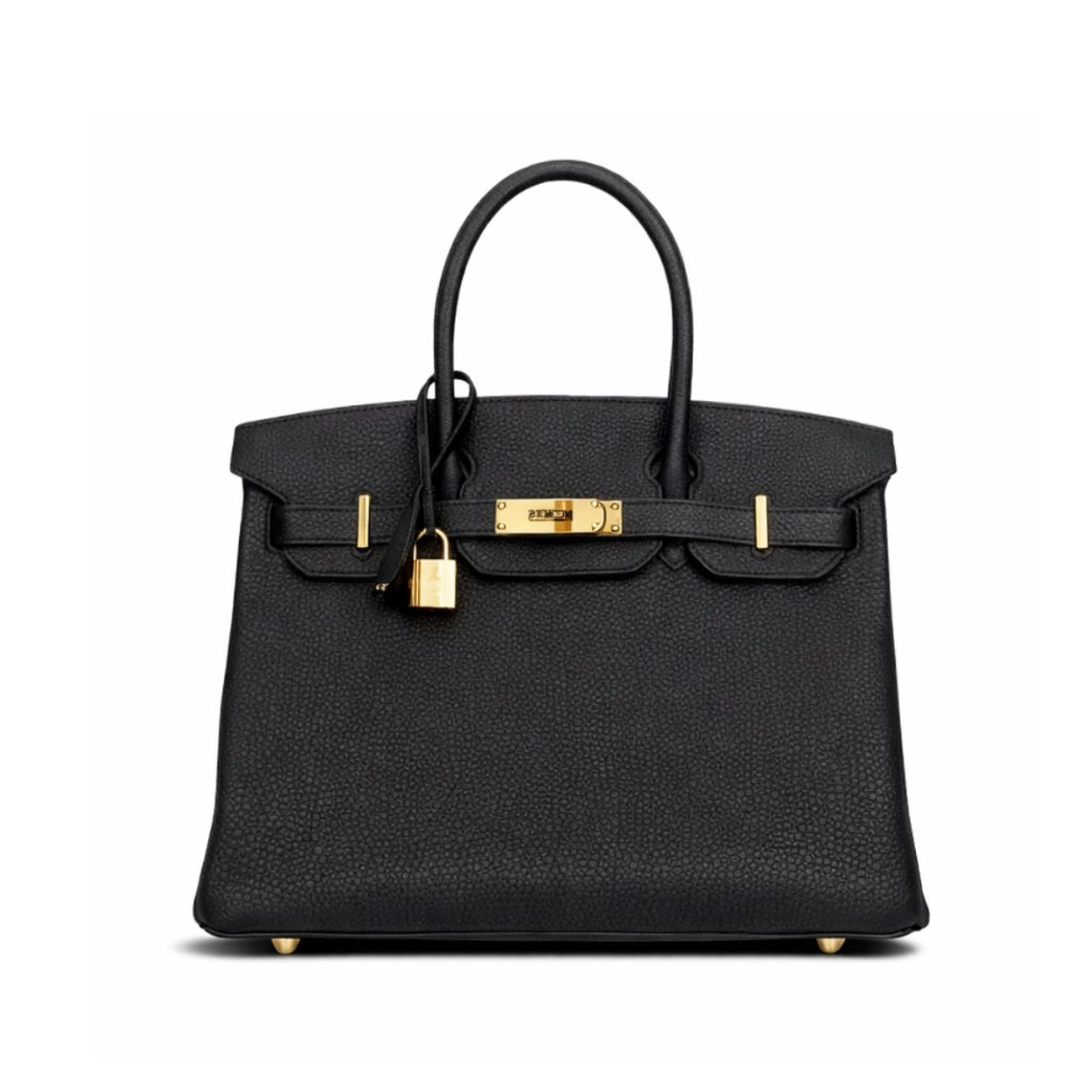 Hermes Birkin 30 Black Togo Gold Hardware