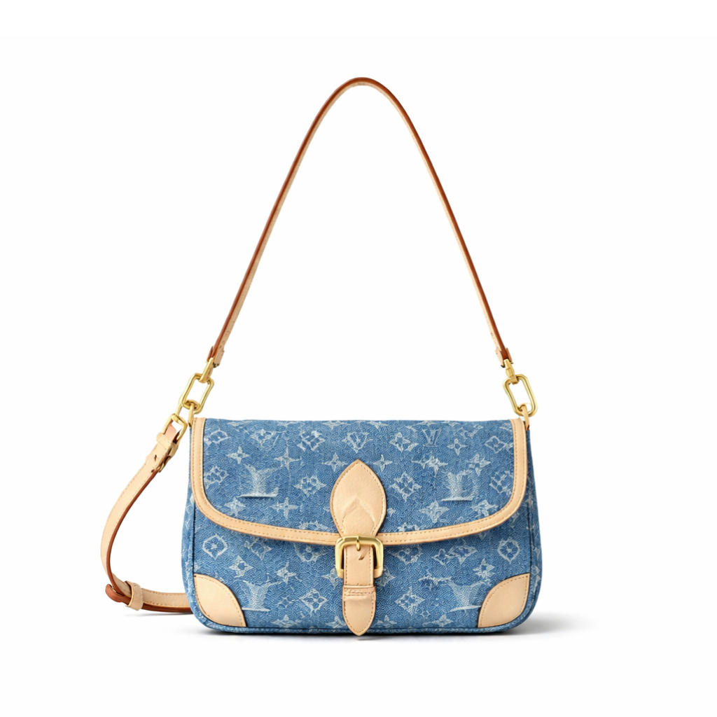 Louis Vuitton Diane Monogram Denim Blue Bag