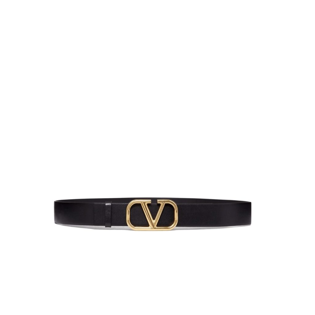 Valentino Garavani VLogo Signature Calfskin Belt 40 Mm