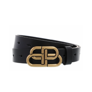 Balenciaga BB Leather Belt