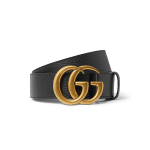Gucci Marmont GG Gold Logo Belt