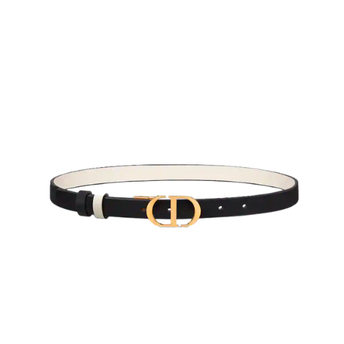 Dior 30 Montaigne Reversible Belt 20MM In Black